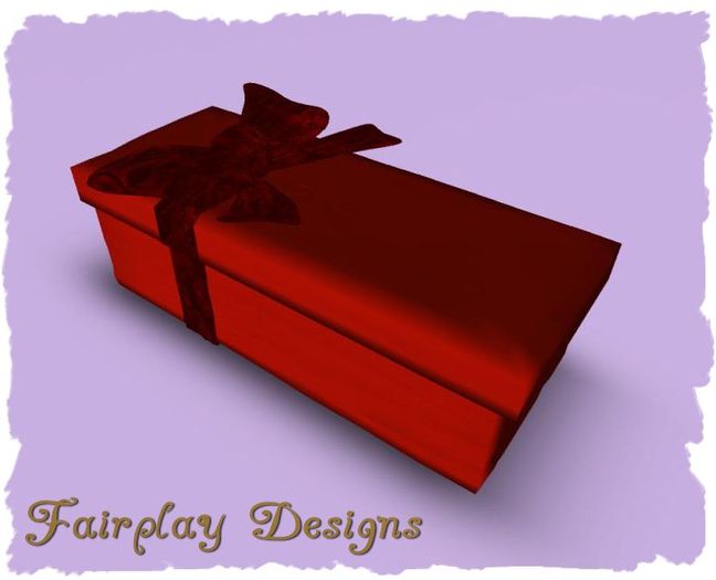 ~FDA~ Sculpted Gift Box for Flowers