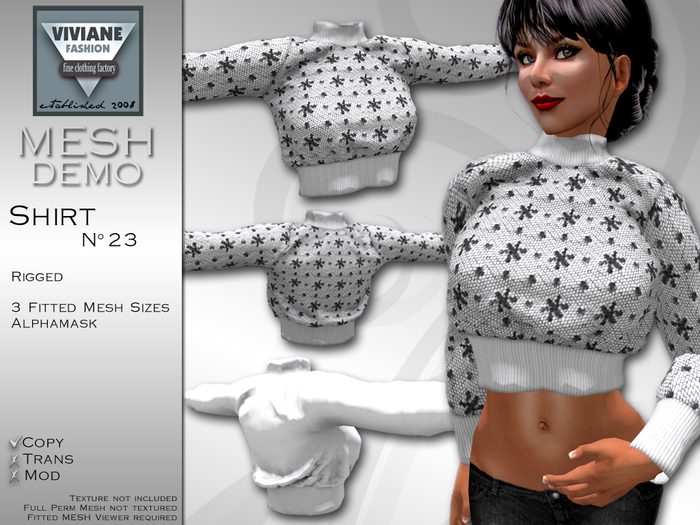 VF MESH Shirt No23 Demo
