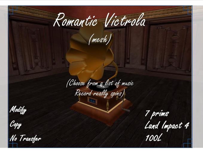 Romantic Victrola