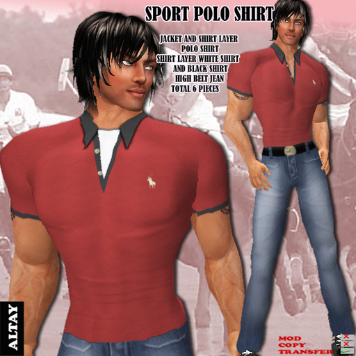 ALTAY POLOSPORT SHIRT T-SHIRT SHIRTS