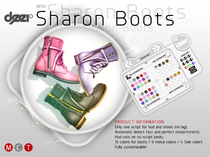 * .:: deeR ::. * Sharon boots DELIVERY SYSTEM HUD
