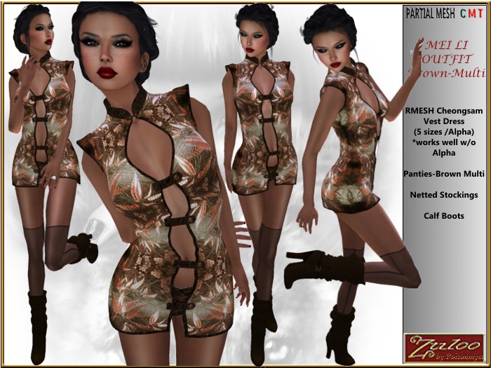 ZULOO-AMELIA OUTFIT - Black & White