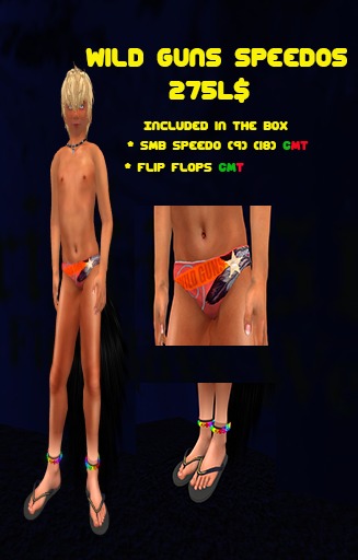 Christensons Wild Guns Speedo Set Box