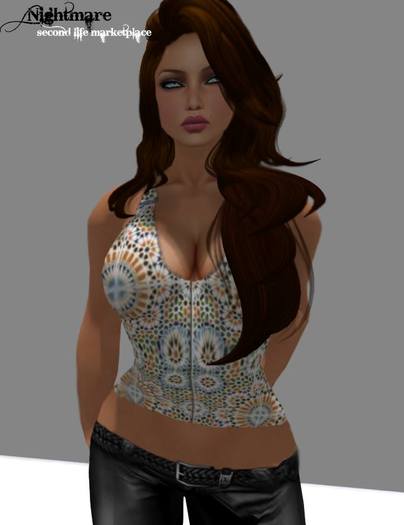 Indian Mosaic Tank Top