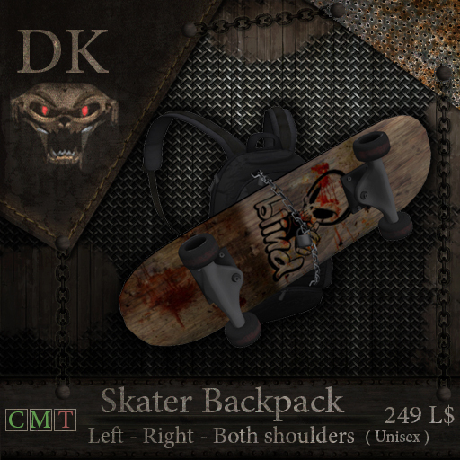 >> DK << Blind Skater Backpack (Unisex)