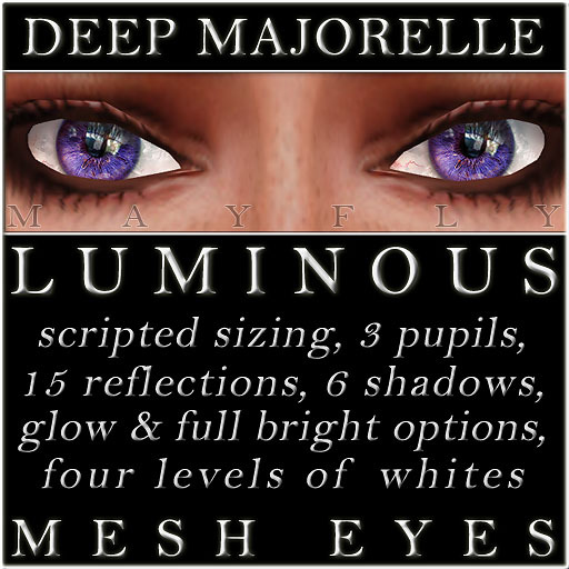 Mayfly - Luminous - Mesh Eyes (Deep Majorelle)