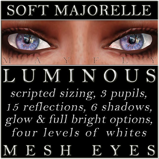 Mayfly - Luminous - Mesh Eyes (Soft Majorelle)
