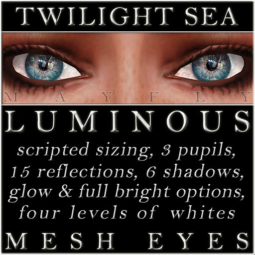 Mayfly - Luminous - Mesh Eyes (Twilight Sea)