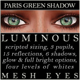 Mayfly - Luminous - Mesh Eyes (Paris Green Shadow)