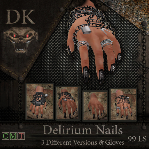 >> DK << Delirium Nails