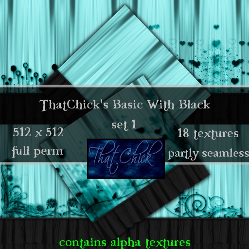 Second Life Marketplace tc Basic with Black Set 1