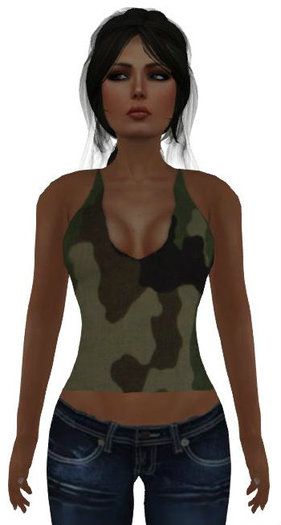Camo Tank Top