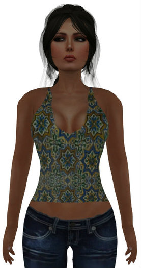 Indian Mosaic II Tank Top