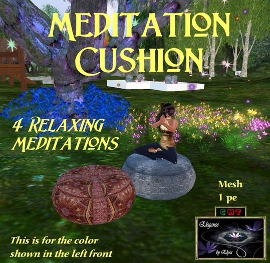 *EbE* Meditation Cushion (Persian sunset)