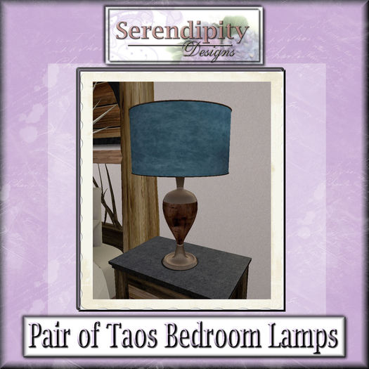 Serendipity Designs - Taos Bedroom Lamp