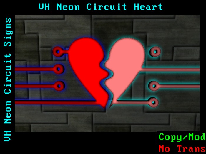 VH Neon Circuit Valentines Set (2014)