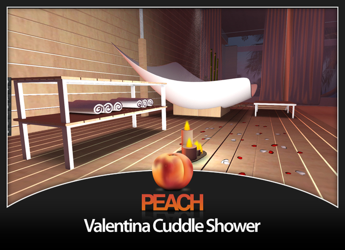 Peach Valentina Cuddle Shower