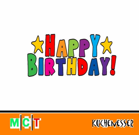 Happy Birthday plate @ 2