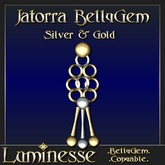 Luminesse Jatorra Silver Gold BellyGem-Wear To Unpack