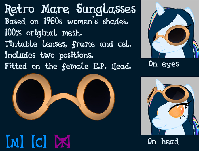 Retro Mare Sunglasses [Box]