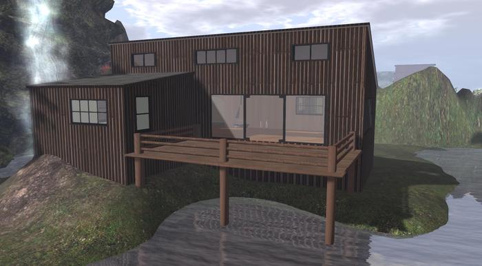 Contemporary Wood House