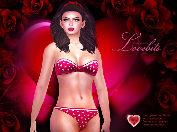 StarFashion Mesh bikini Lovebits