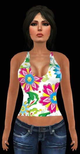 Floral Tank Top