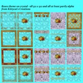 Rose Theme on crystal 