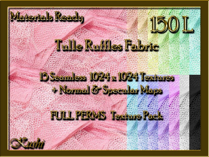 *Kushi* Wicker Weave Seamless Texture Pack