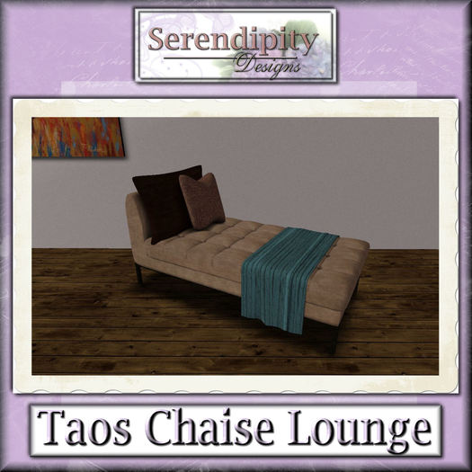 Serendipity Designs - Taos Chaise Lounge