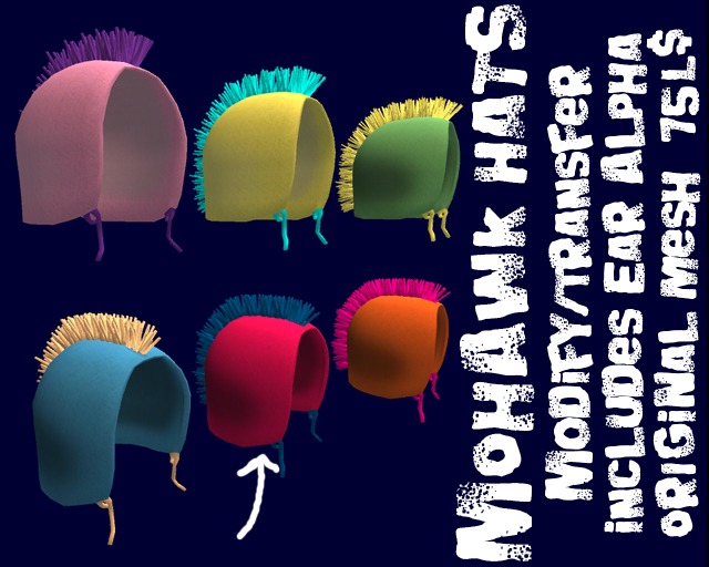 Mohawk Hat Red