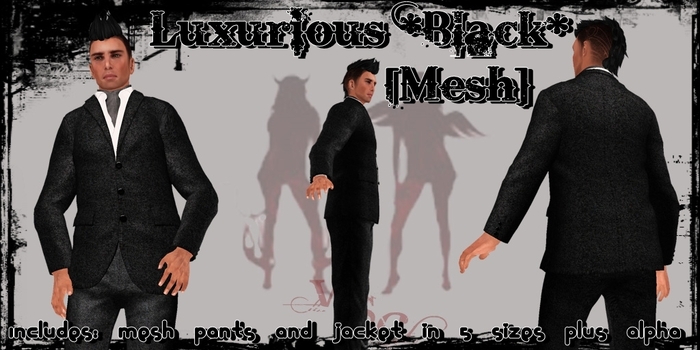 ^WSC^ Luxurious *Black* {Mesh}