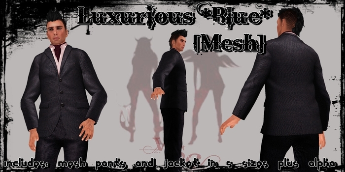 ^WSC^ Luxurious *Blue* {Mesh}