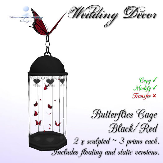 Butterflies Cage - Copper/Orange [Boxed]