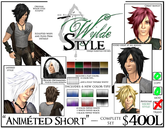 -Animéted Short- A Wylde Style by Khyle Sion at ~Refined Wild~