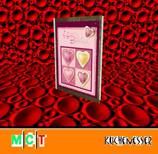 birthday card with song 10