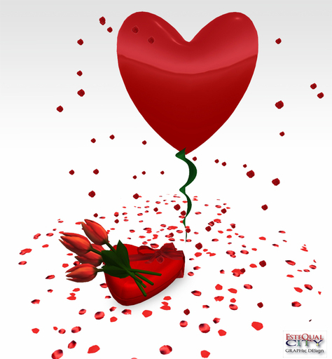 0005 - Valentine's Day -Decoration - Heartshaped Baloon,gift cm