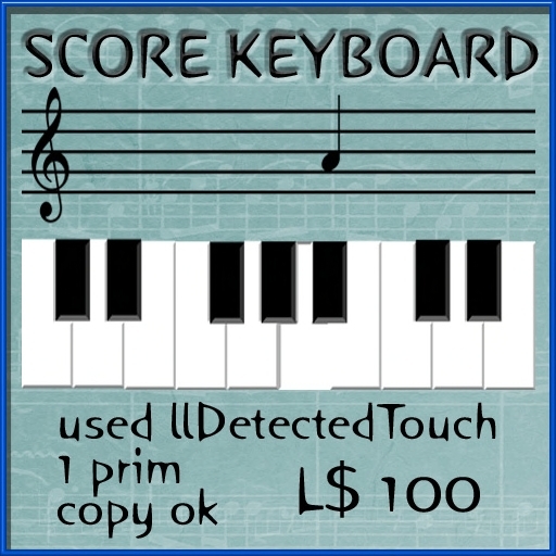 score keyboard