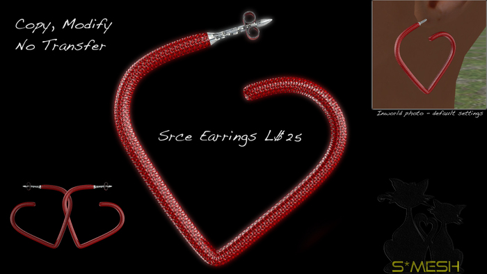 S*MESH - Srce Earrings