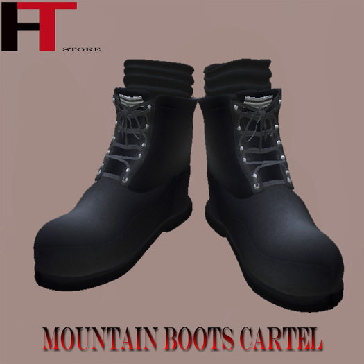 (H-T) MOUNTAIN BOOTS