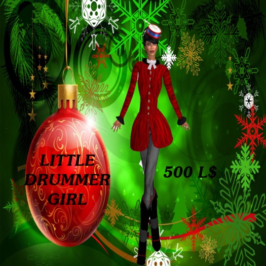 Second Life Marketplace Little Drummer Boy