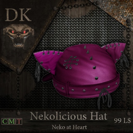 >> DK << Nekolicious Hat (Pink)