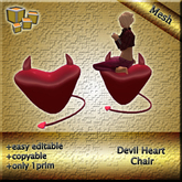 *CubeFactory* Devilheart Chair