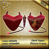 *CubeFactory* Devilheart Picture Frame