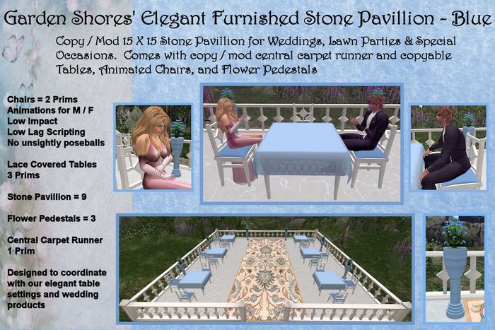 Elegant Table Settings - Blue