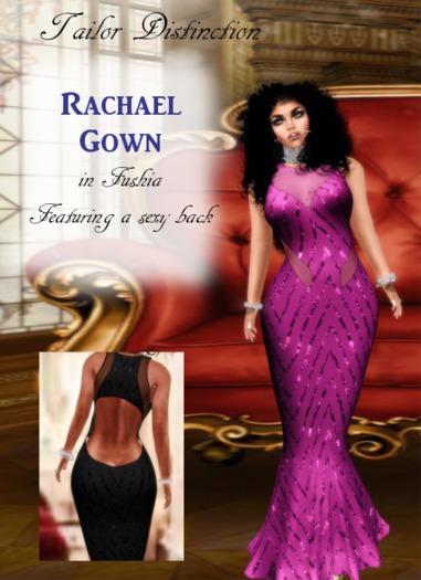 Tailor Distinction Rachael Gown Fucshia