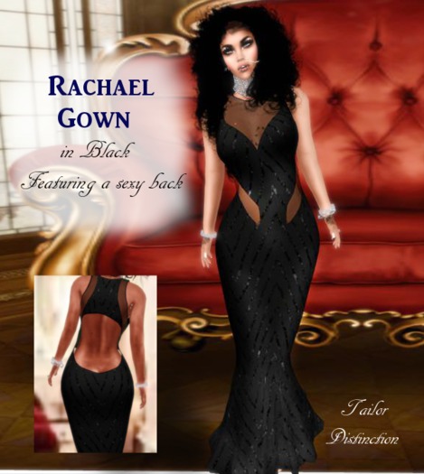 150 Rachael Gown Navy