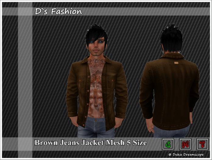 Jeansjacket Brown
