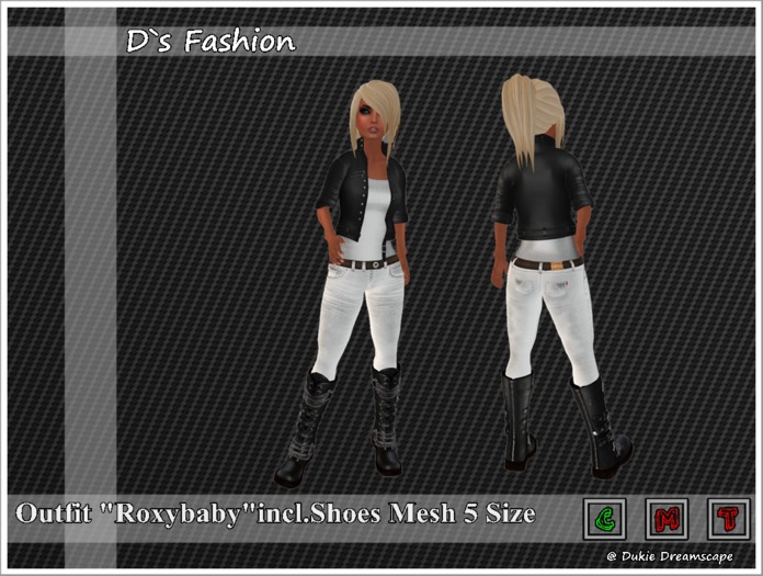 Outfit Roxybaby Black-Grey