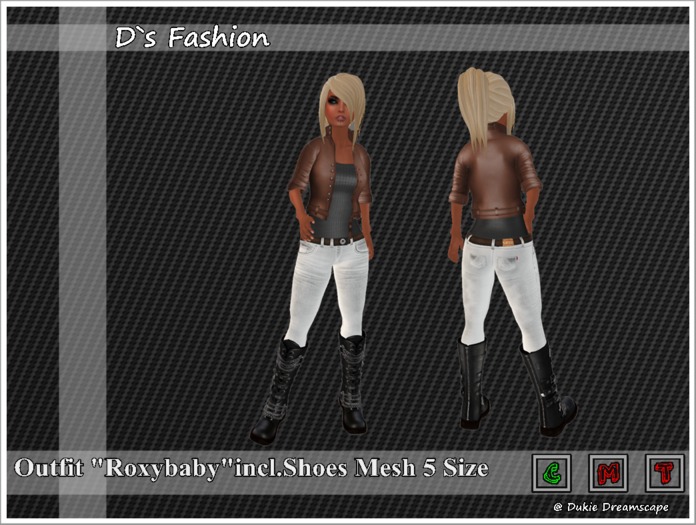 Outfit Roxybaby Caramel-Darkgrey